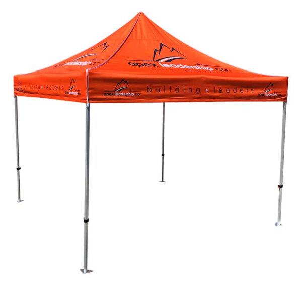 10x10 Custom Canopy vendor tent
